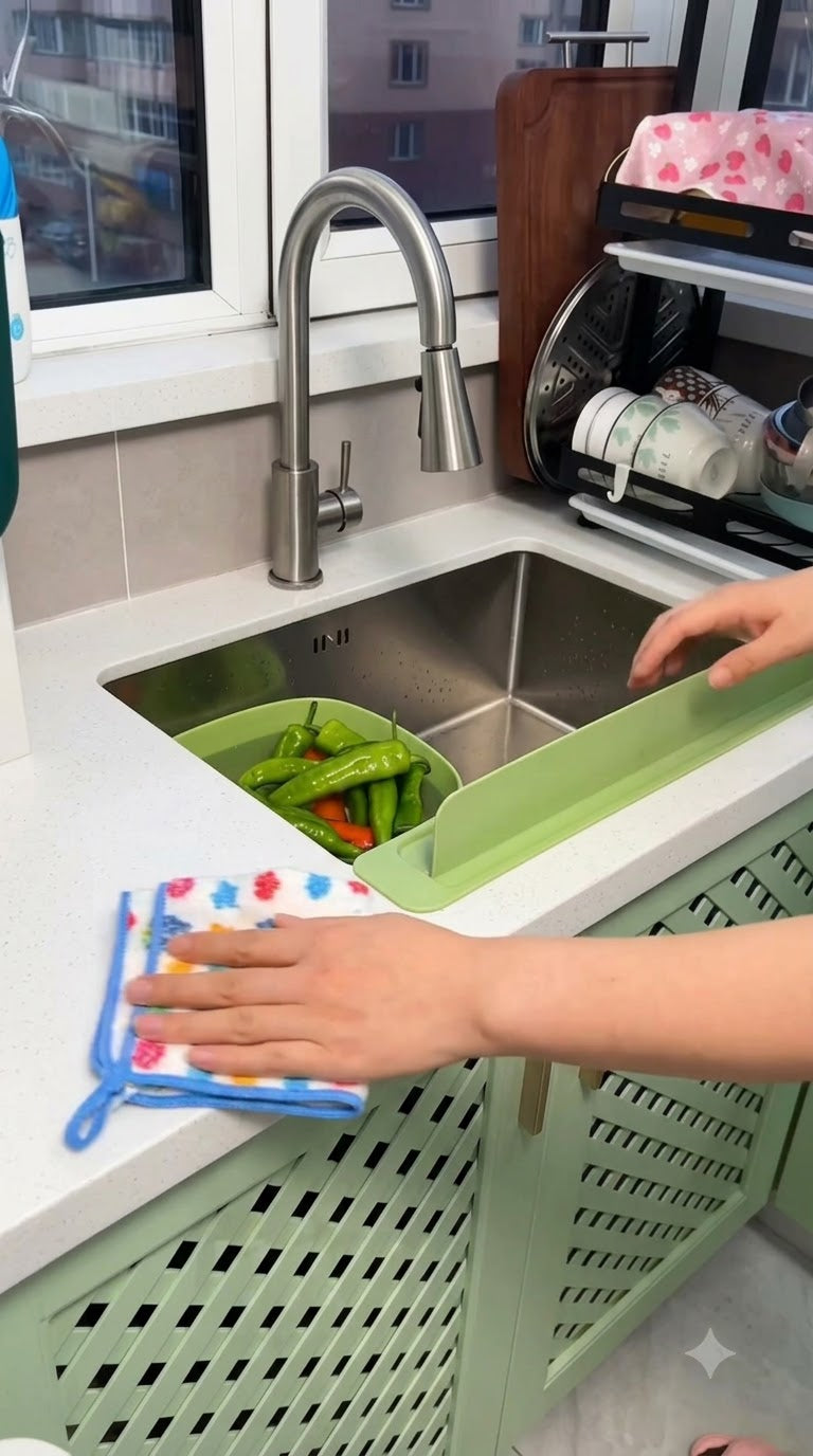 # Splash Halt™ — The Sink Splash Guard That Keeps Your Kitchen Dry 💦✨